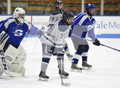 Thumbnail 1 in Hall/Southington vs. WMRP [Wethersfield/Middletown/Rocky Hill/Plainville] (CIAC DIII Semifinal) photogallery.