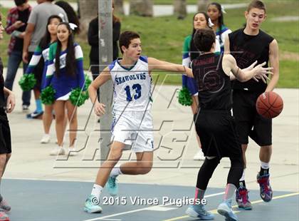 Thumbnail 3 in Pacifica Christian vs. Albert Einstein Academy (Western Outdoor Classic-Venice Beach) photogallery.