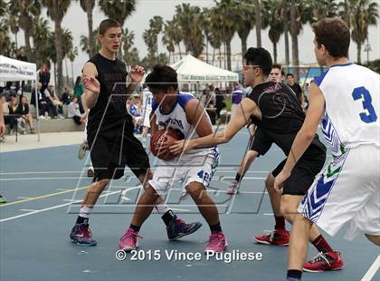 Thumbnail 1 in Pacifica Christian vs. Albert Einstein Academy (Western Outdoor Classic-Venice Beach) photogallery.