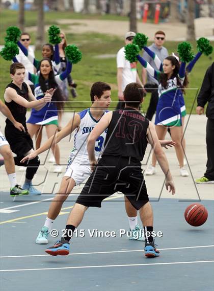Thumbnail 1 in Pacifica Christian vs. Albert Einstein Academy (Western Outdoor Classic-Venice Beach) photogallery.