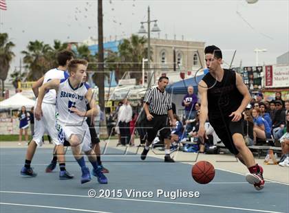 Thumbnail 3 in Pacifica Christian vs. Albert Einstein Academy (Western Outdoor Classic-Venice Beach) photogallery.