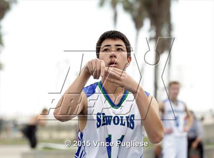 Thumbnail 1 in Pacifica Christian vs. Albert Einstein Academy (Western Outdoor Classic-Venice Beach) photogallery.