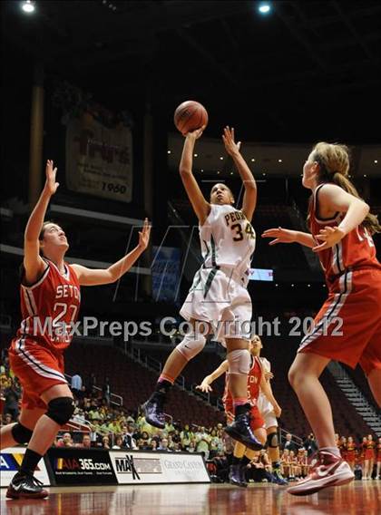 Thumbnail 2 in Peoria vs. Seton Catholic (AIA D2 Final) photogallery.