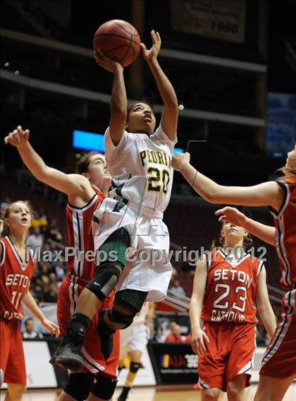 Thumbnail 1 in Peoria vs. Seton Catholic (AIA D2 Final) photogallery.