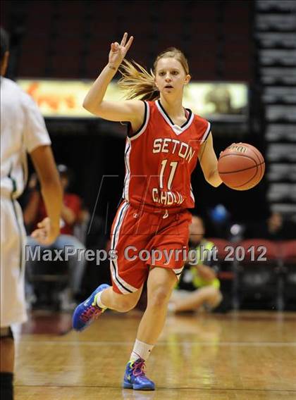 Thumbnail 2 in Peoria vs. Seton Catholic (AIA D2 Final) photogallery.