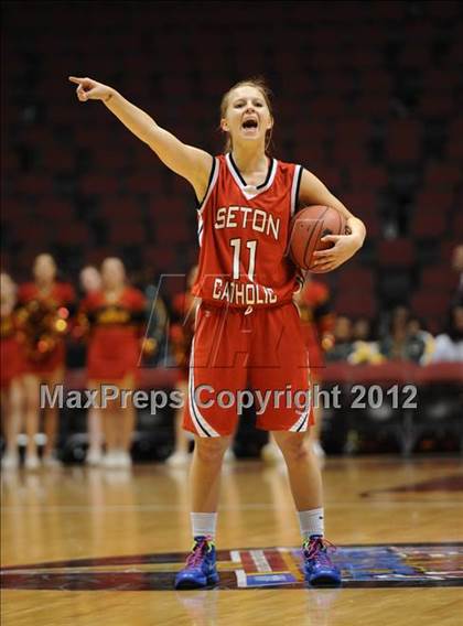 Thumbnail 2 in Peoria vs. Seton Catholic (AIA D2 Final) photogallery.