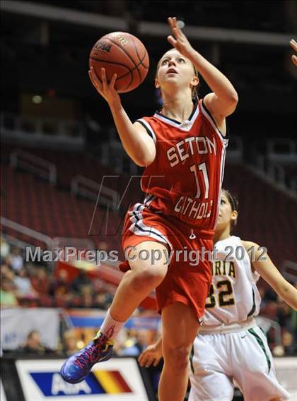 Thumbnail 2 in Peoria vs. Seton Catholic (AIA D2 Final) photogallery.
