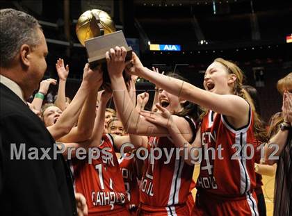 Thumbnail 2 in Peoria vs. Seton Catholic (AIA D2 Final) photogallery.