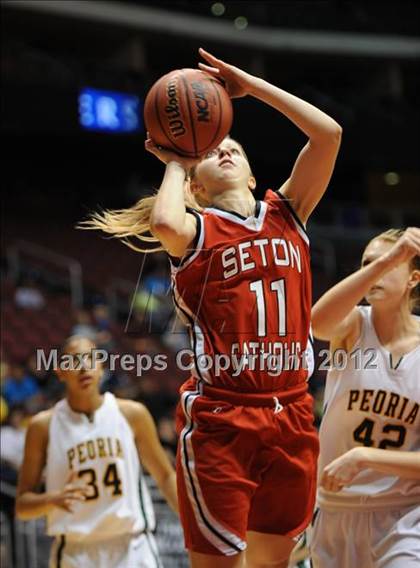 Thumbnail 2 in Peoria vs. Seton Catholic (AIA D2 Final) photogallery.