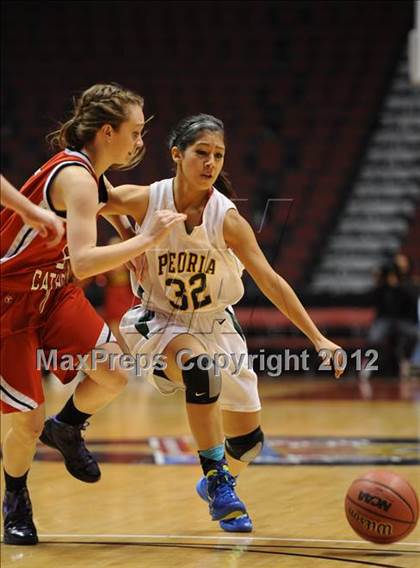 Thumbnail 3 in Peoria vs. Seton Catholic (AIA D2 Final) photogallery.