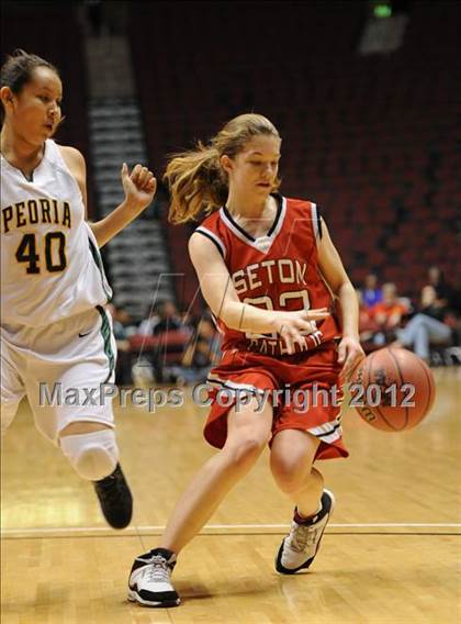 Thumbnail 2 in Peoria vs. Seton Catholic (AIA D2 Final) photogallery.