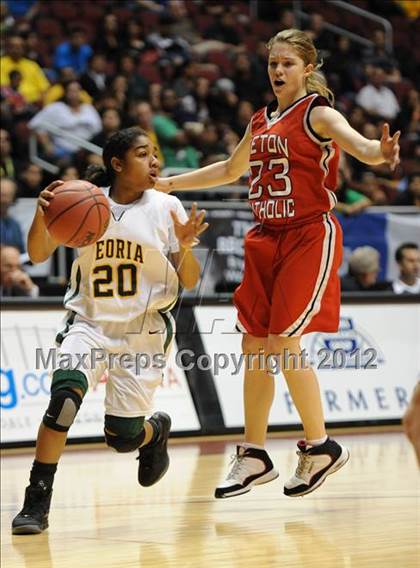 Thumbnail 2 in Peoria vs. Seton Catholic (AIA D2 Final) photogallery.