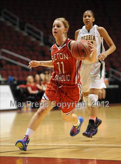 Thumbnail 3 in Peoria vs. Seton Catholic (AIA D2 Final) photogallery.