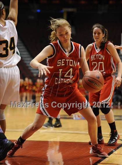 Thumbnail 1 in Peoria vs. Seton Catholic (AIA D2 Final) photogallery.