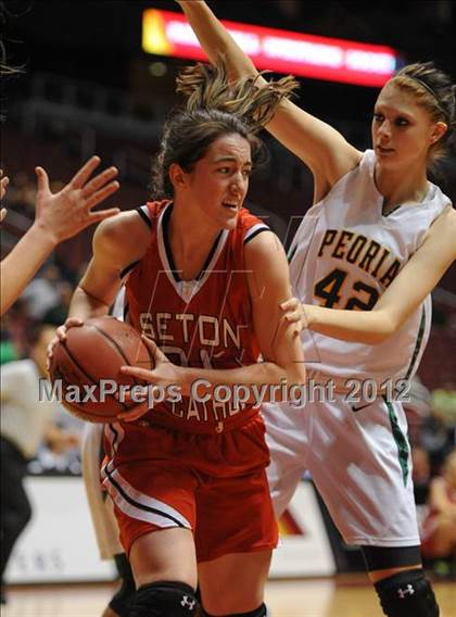 Thumbnail 3 in Peoria vs. Seton Catholic (AIA D2 Final) photogallery.