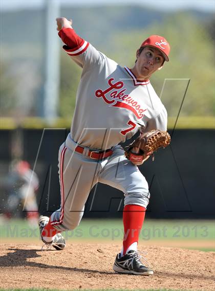 Thumbnail 3 in JSerra Catholic vs. Lakewood (Boras Classic - South Bracket) photogallery.