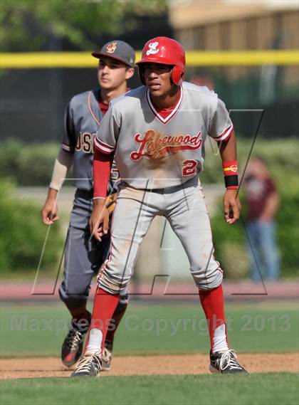 Thumbnail 2 in JSerra Catholic vs. Lakewood (Boras Classic - South Bracket) photogallery.
