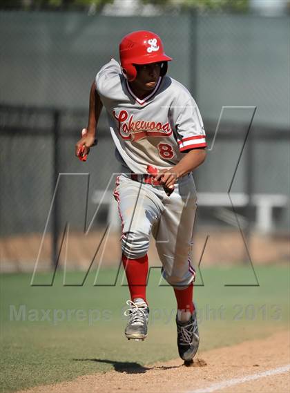 Thumbnail 2 in JSerra Catholic vs. Lakewood (Boras Classic - South Bracket) photogallery.