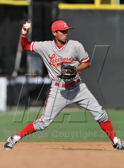 Thumbnail 2 in JSerra Catholic vs. Lakewood (Boras Classic - South Bracket) photogallery.