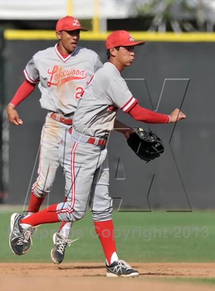 Thumbnail 1 in JSerra Catholic vs. Lakewood (Boras Classic - South Bracket) photogallery.