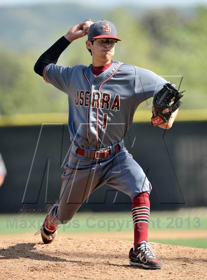 Thumbnail 3 in JSerra Catholic vs. Lakewood (Boras Classic - South Bracket) photogallery.