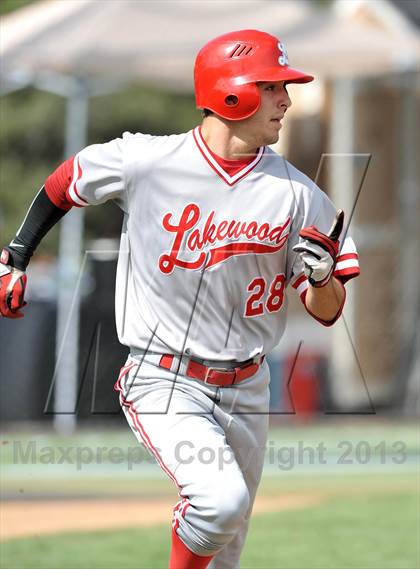 Thumbnail 2 in JSerra Catholic vs. Lakewood (Boras Classic - South Bracket) photogallery.