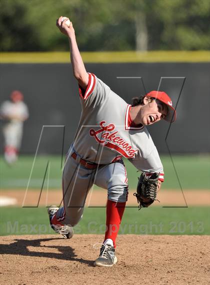 Thumbnail 1 in JSerra Catholic vs. Lakewood (Boras Classic - South Bracket) photogallery.