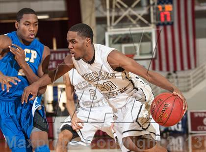 Thumbnail 1 in Neumann-Goretti vs. Orlando Christian Prep (Spalding Hoophall Classic) photogallery.