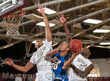 Thumbnail 1 in Neumann-Goretti vs. Orlando Christian Prep (Spalding Hoophall Classic) photogallery.