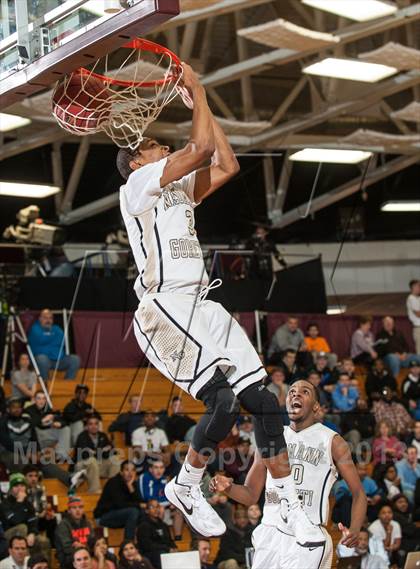 Thumbnail 3 in Neumann-Goretti vs. Orlando Christian Prep (Spalding Hoophall Classic) photogallery.