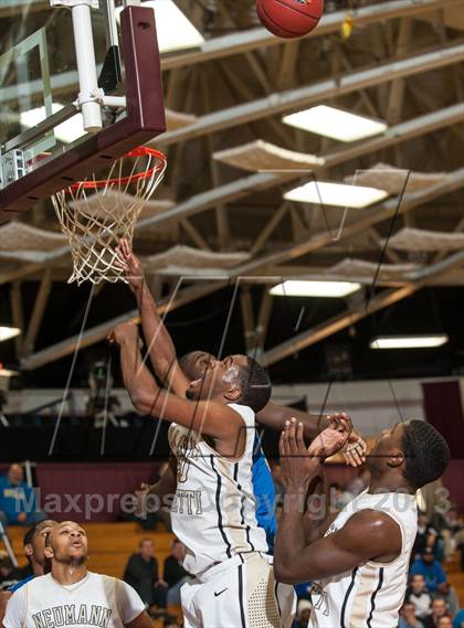 Thumbnail 1 in Neumann-Goretti vs. Orlando Christian Prep (Spalding Hoophall Classic) photogallery.