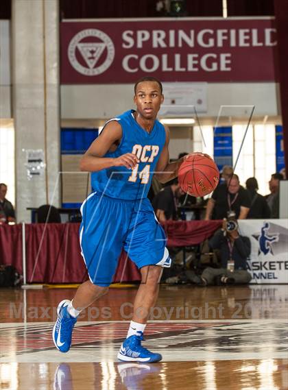 Thumbnail 3 in Neumann-Goretti vs. Orlando Christian Prep (Spalding Hoophall Classic) photogallery.