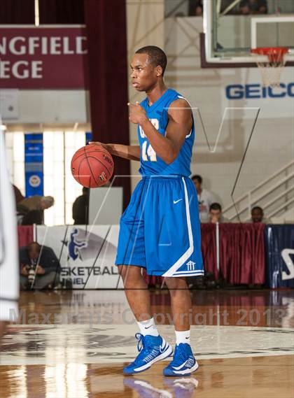 Thumbnail 1 in Neumann-Goretti vs. Orlando Christian Prep (Spalding Hoophall Classic) photogallery.