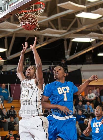 Thumbnail 2 in Neumann-Goretti vs. Orlando Christian Prep (Spalding Hoophall Classic) photogallery.