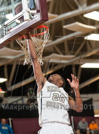 Thumbnail 3 in Neumann-Goretti vs. Orlando Christian Prep (Spalding Hoophall Classic) photogallery.