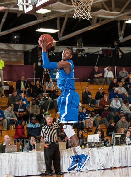 Thumbnail 3 in Neumann-Goretti vs. Orlando Christian Prep (Spalding Hoophall Classic) photogallery.