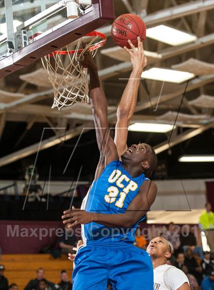 Thumbnail 3 in Neumann-Goretti vs. Orlando Christian Prep (Spalding Hoophall Classic) photogallery.