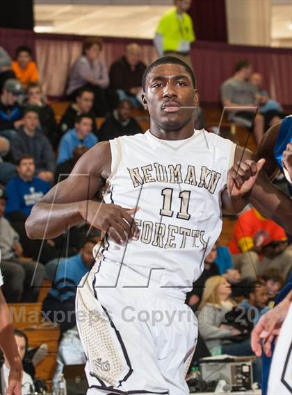 Thumbnail 2 in Neumann-Goretti vs. Orlando Christian Prep (Spalding Hoophall Classic) photogallery.
