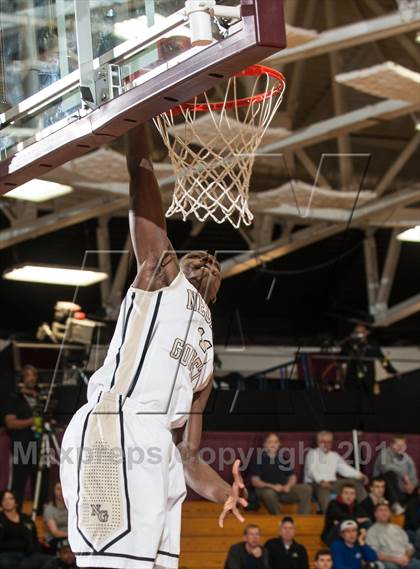 Thumbnail 3 in Neumann-Goretti vs. Orlando Christian Prep (Spalding Hoophall Classic) photogallery.