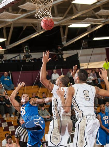 Thumbnail 3 in Neumann-Goretti vs. Orlando Christian Prep (Spalding Hoophall Classic) photogallery.