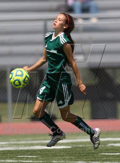 Thumbnail 2 in Placer vs. Colfax (CIF SJS D4 Final) photogallery.