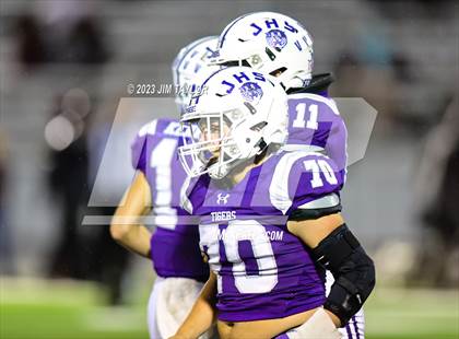 Thumbnail 2 in Jacksboro vs Callisburg (UIL 3A Bi-district playoff) photogallery.