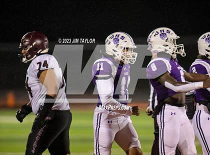 Thumbnail 3 in Jacksboro vs Callisburg (UIL 3A Bi-district playoff) photogallery.