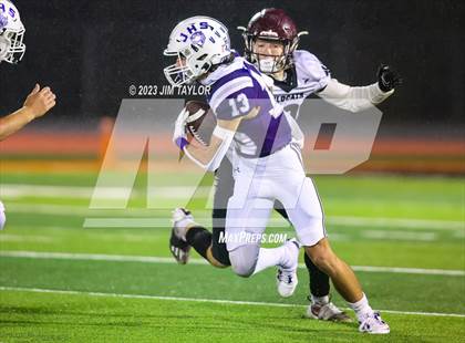 Thumbnail 2 in Jacksboro vs Callisburg (UIL 3A Bi-district playoff) photogallery.