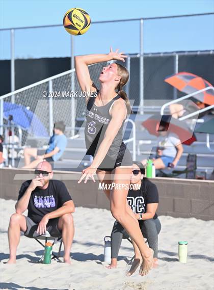 Thumbnail 2 in O'Connor vs. Queen Creek (AIA DI Pairs Semifinal) photogallery.