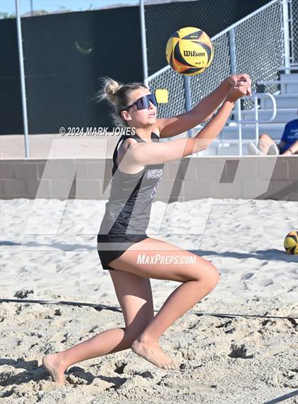 Thumbnail 3 in O'Connor vs. Queen Creek (AIA DI Pairs Semifinal) photogallery.