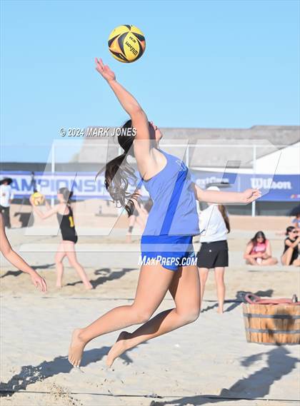 Thumbnail 1 in O'Connor vs. Queen Creek (AIA DI Pairs Semifinal) photogallery.