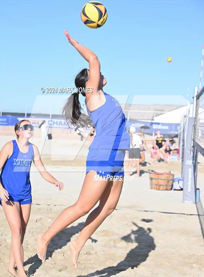 Thumbnail 2 in O'Connor vs. Queen Creek (AIA DI Pairs Semifinal) photogallery.