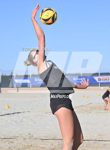 Thumbnail 1 in O'Connor vs. Queen Creek (AIA DI Pairs Semifinal) photogallery.