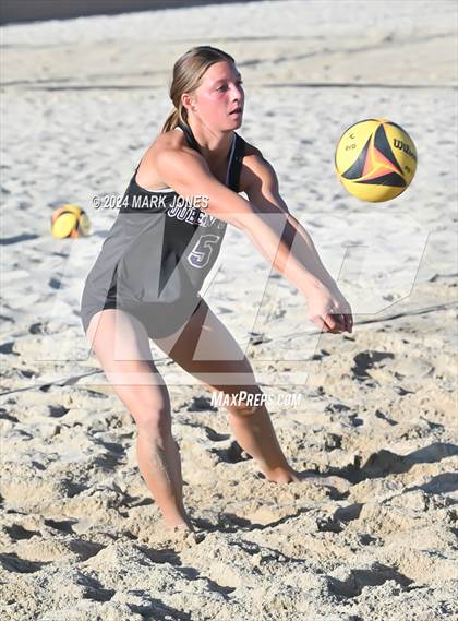 Thumbnail 1 in O'Connor vs. Queen Creek (AIA DI Pairs Semifinal) photogallery.